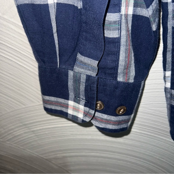 Vtg 90’s Ralph Lauren CHAPS long sleeve button down check shirt men's Large - Picture 3 of 8